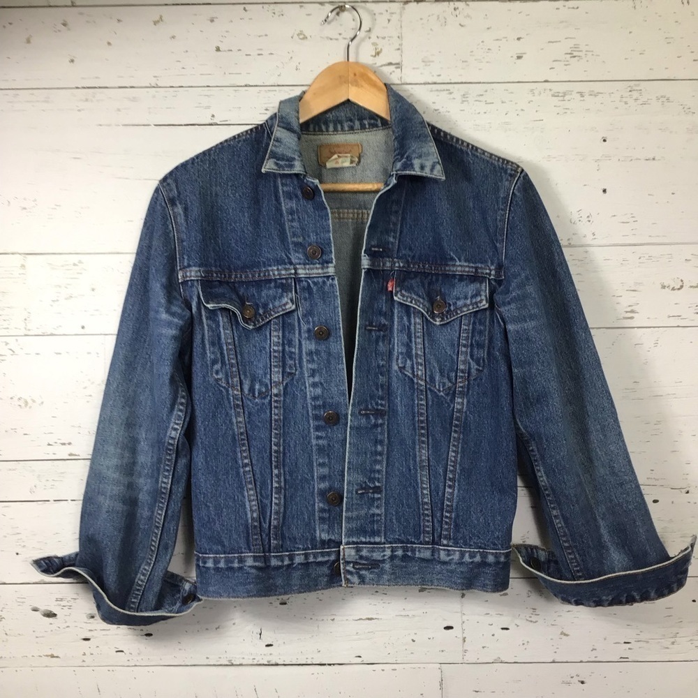 Vintage Levi’s Denim Jean Trucker Jacket Size 36 Union Made​​​​​​​​